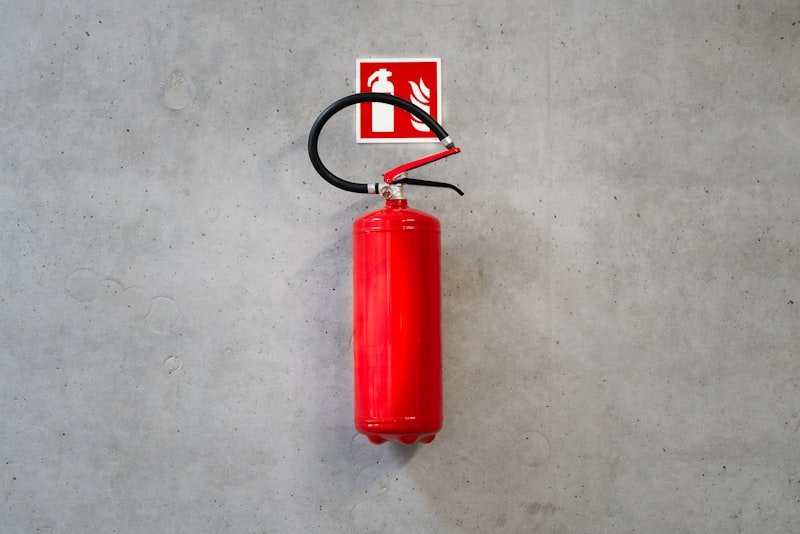 Fire extinguishers and emergency response equipment